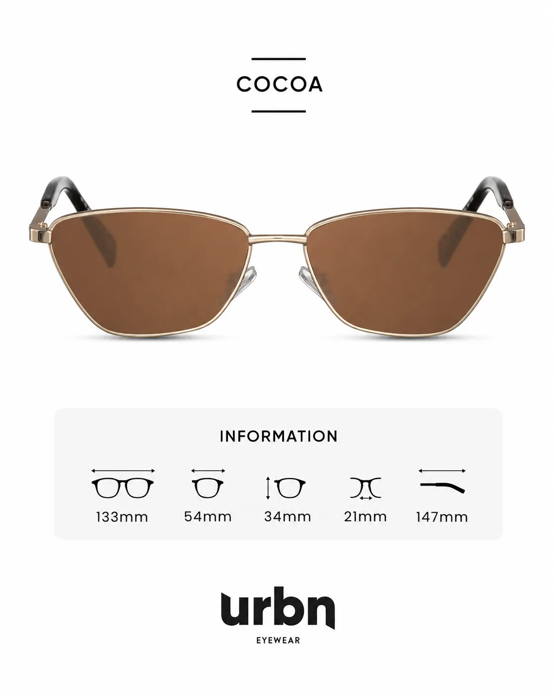 Medina | Lunettes de Soleil Ovales Écaille de Tortue | URBN Femme