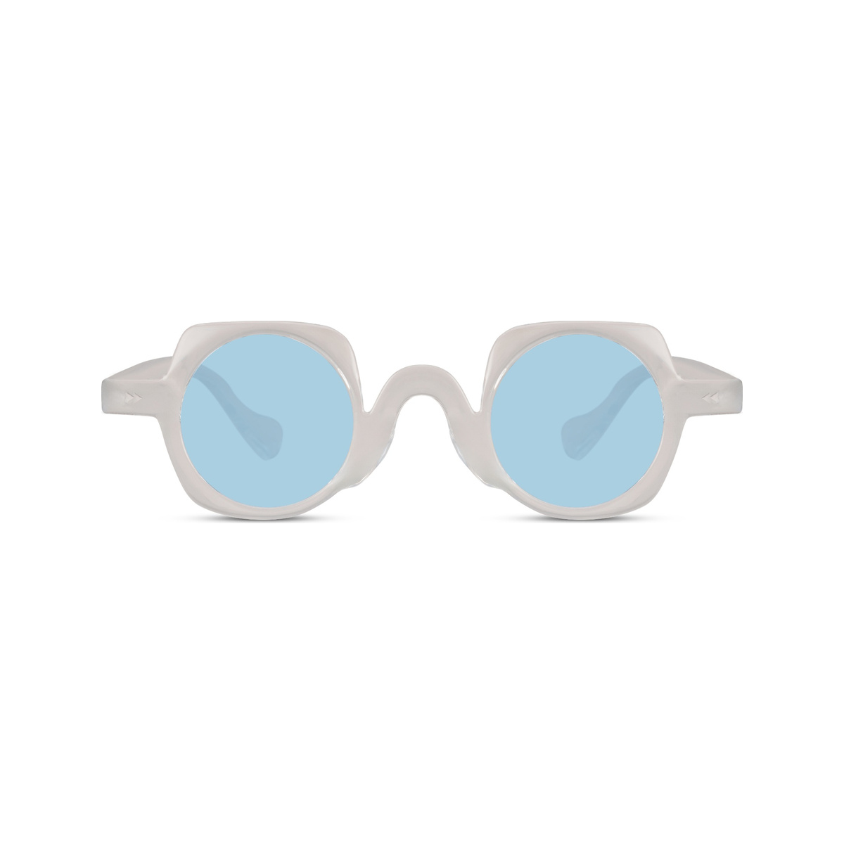 Lunettes Lucid — monture transparente, verres bleu clair