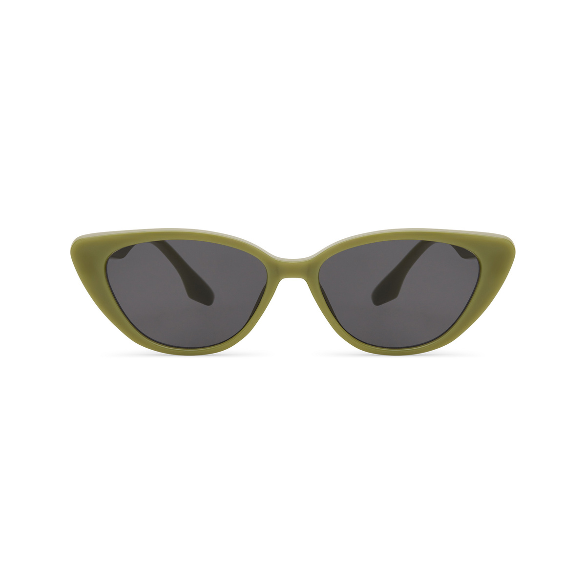 Lunettes Moss — monture verte, verres sombres