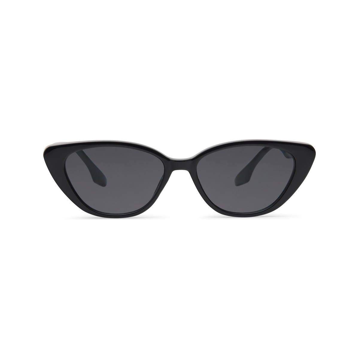 Lunettes Nightshift — monture noire brillante, verres sombres